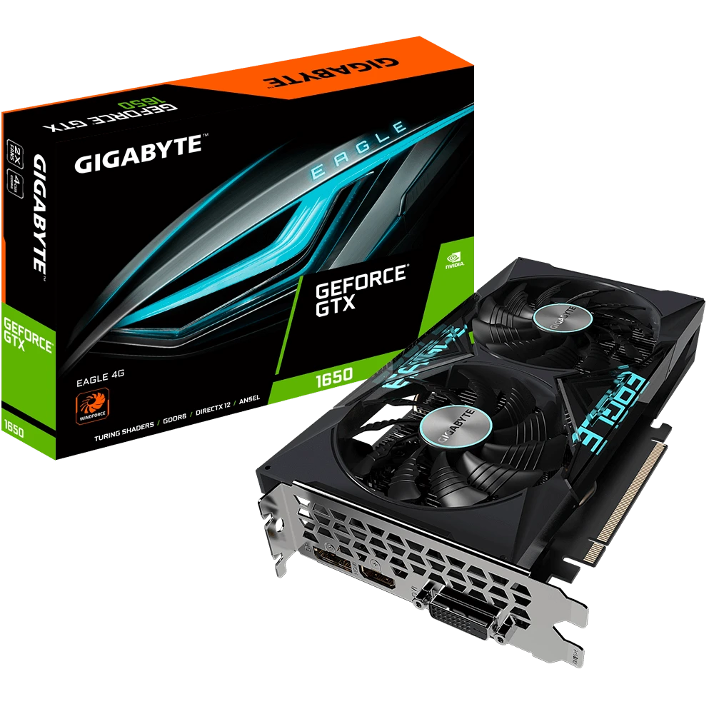 Gigabyte GeForce® GTX 1650 D6 EAGLE 4G